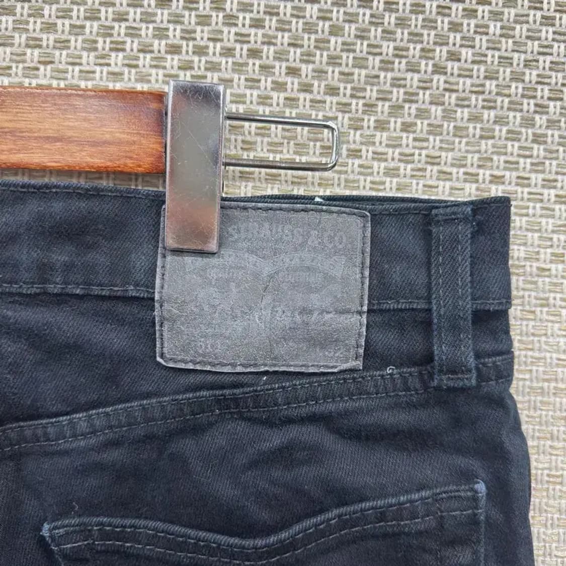 리바이스 511 블랙진 흑청바지 32인치 D11382 상품이미지3