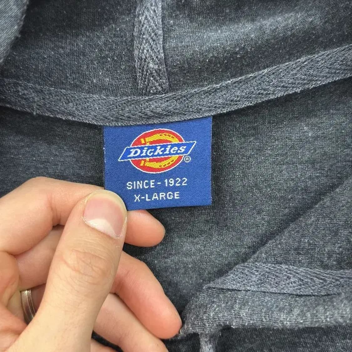 디키즈 그레이 캐주얼 후드집업 100 D11442 상품이미지3