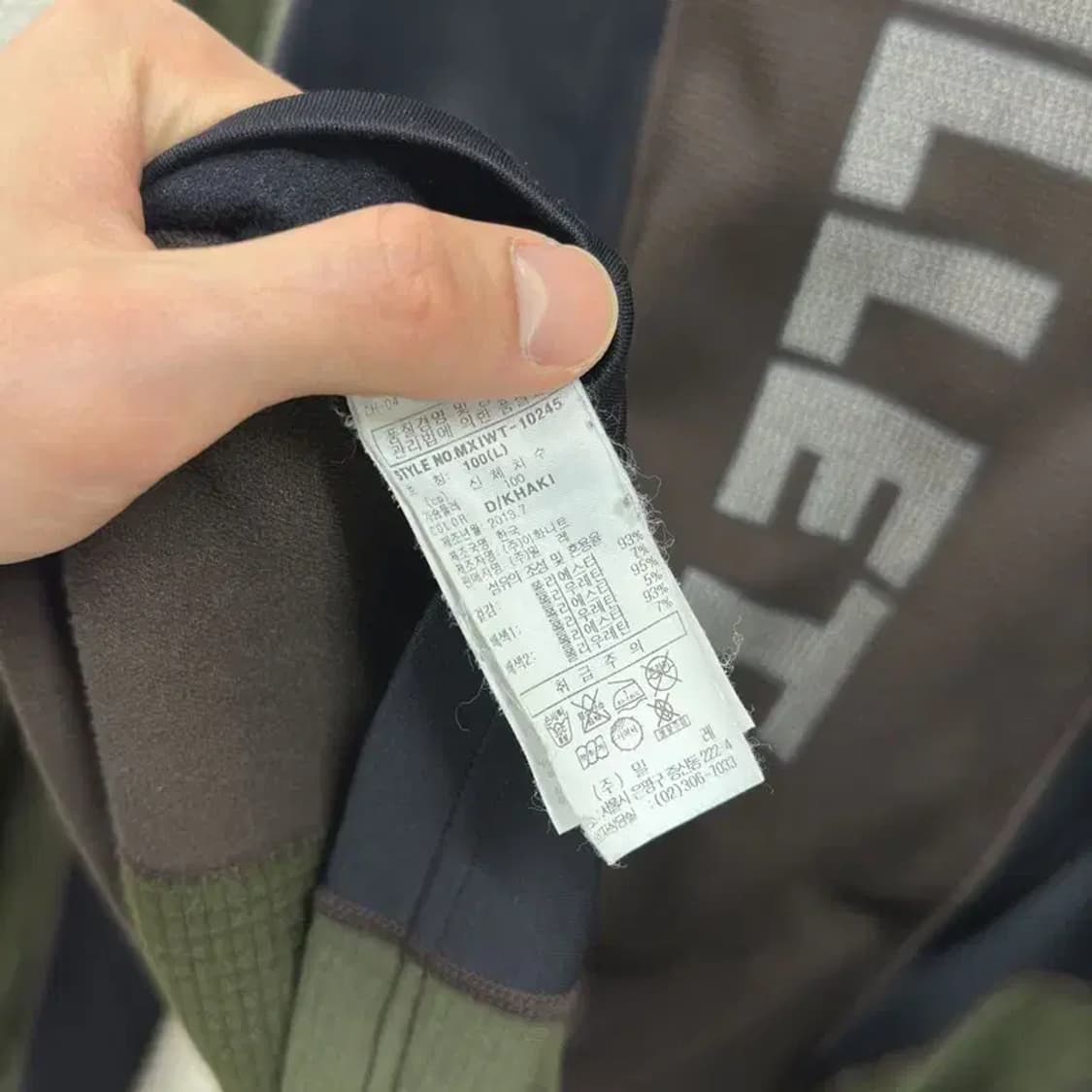 밀레 등산 아웃도어 기능성 반집업 약기모 긴팔티 100 D11457 상품이미지4