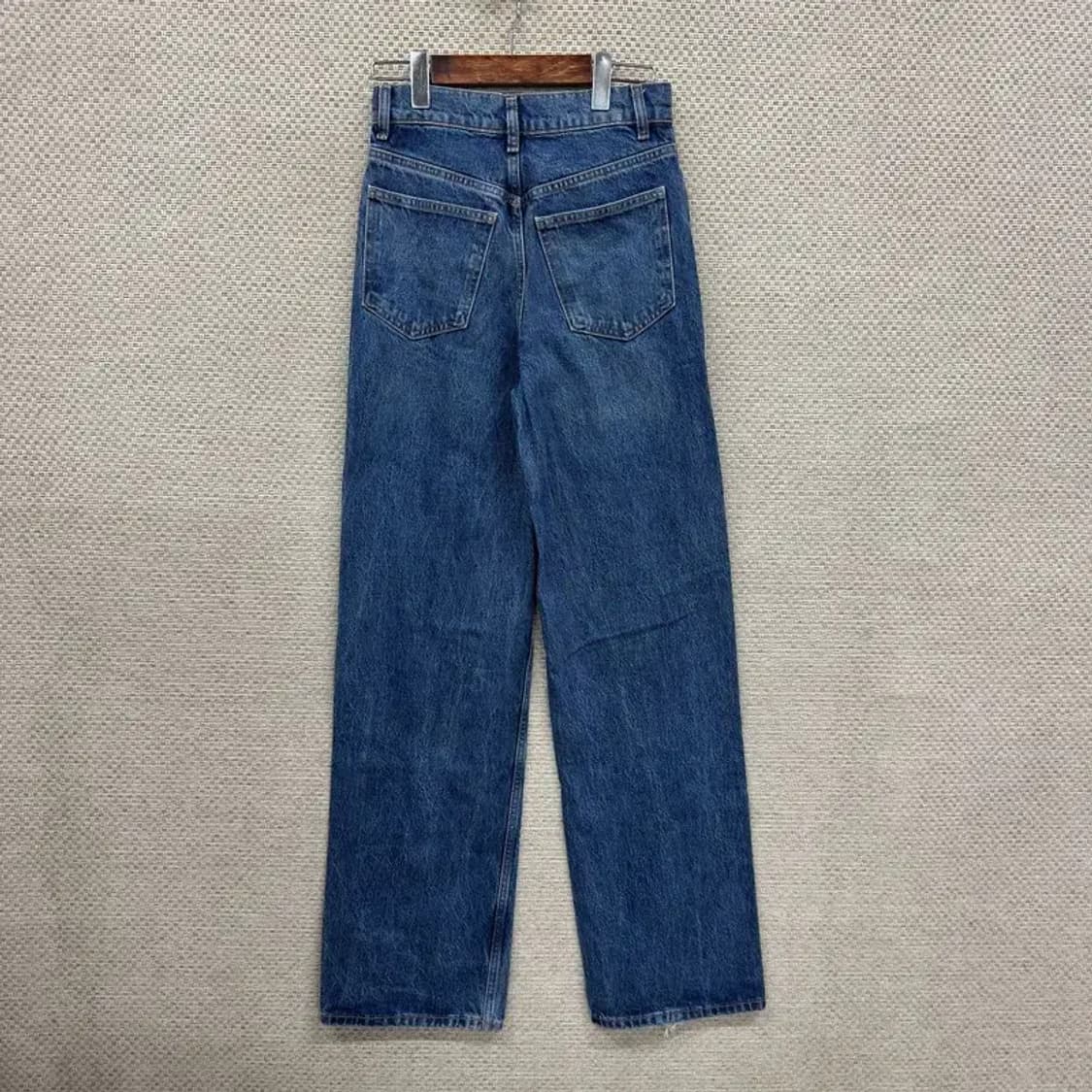 자라 ZARA 여자 와이드 데님팬츠 청바지 26인치 D11542 상품이미지2