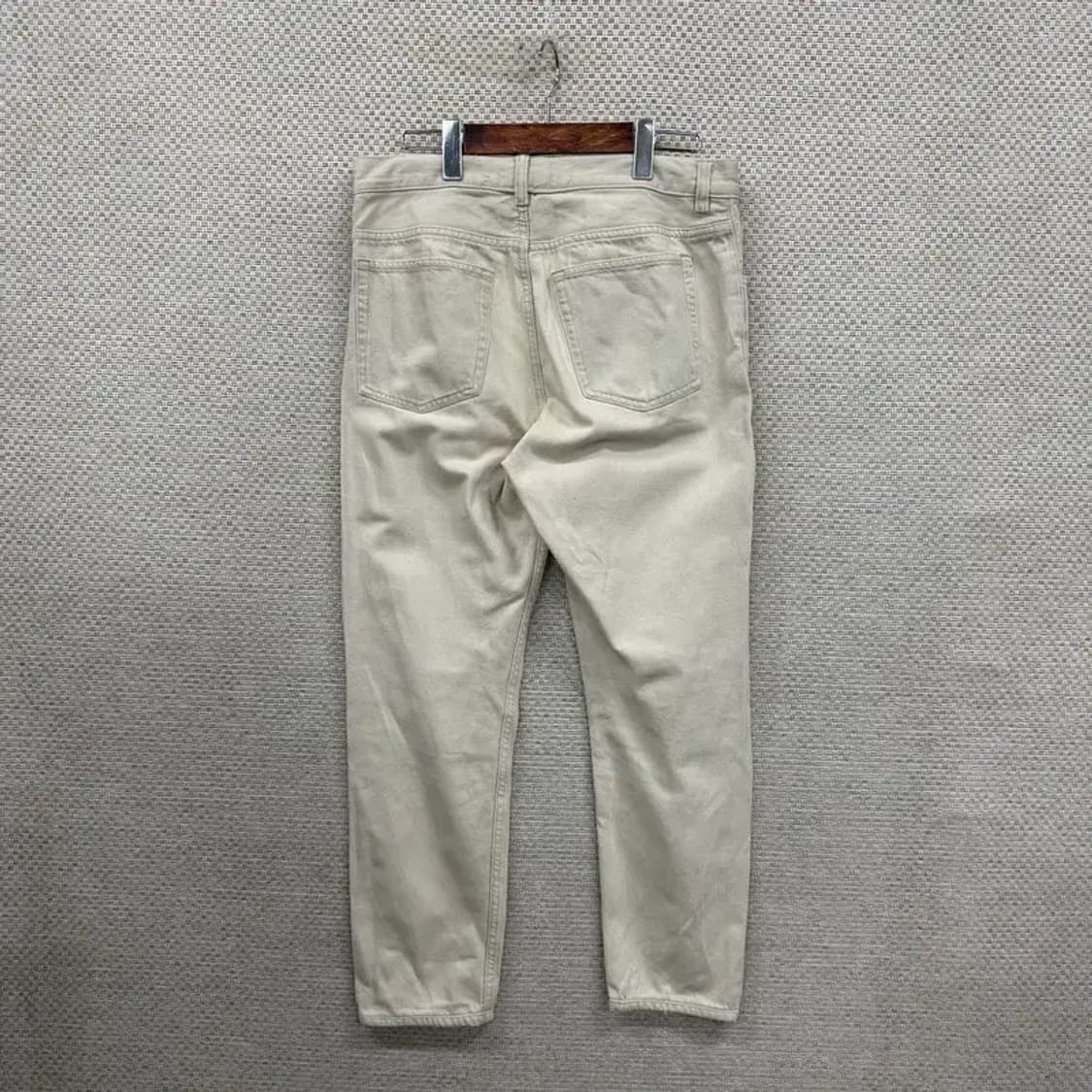 코스 COS 아이보리 일자핏 남자 바지 32인치 D11547 상품이미지2