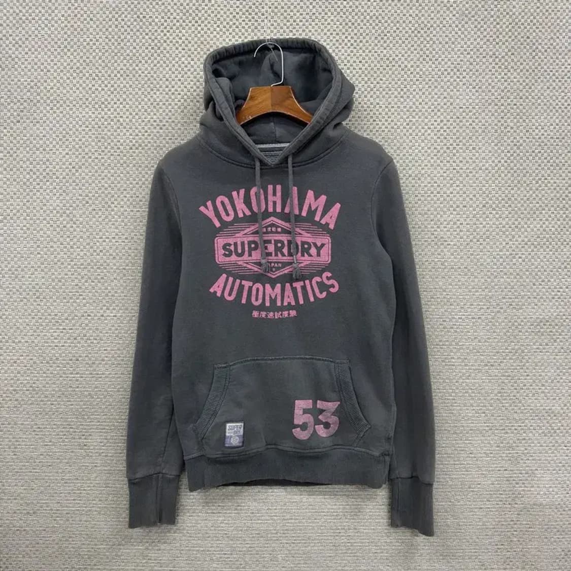슈퍼드라이 Y2K 빈티지 약기모 후드티 90 D11601 상품이미지1