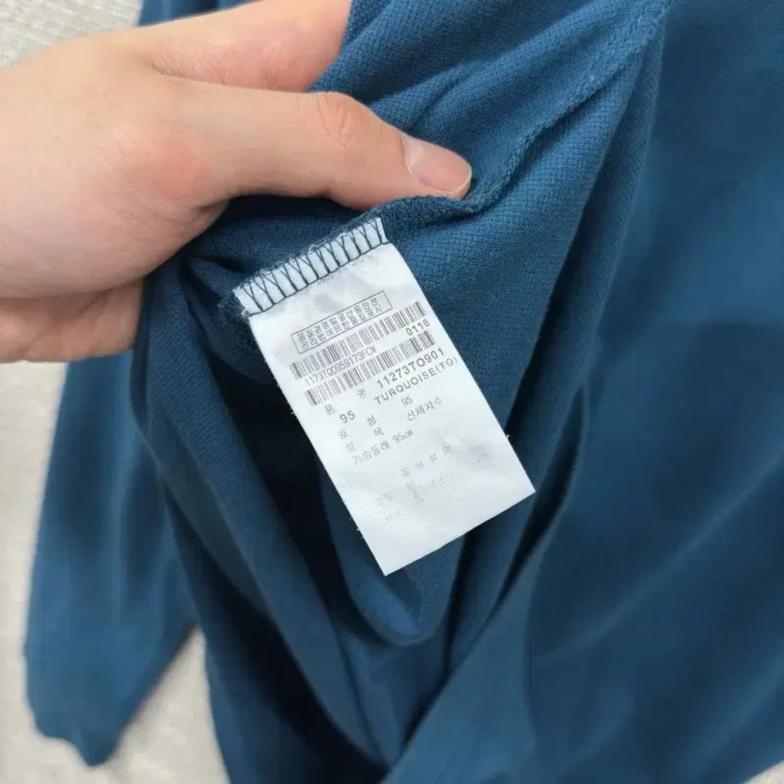 PING 골프 캐주얼 자수로고 긴팔카라티 95 D11613 상품이미지4
