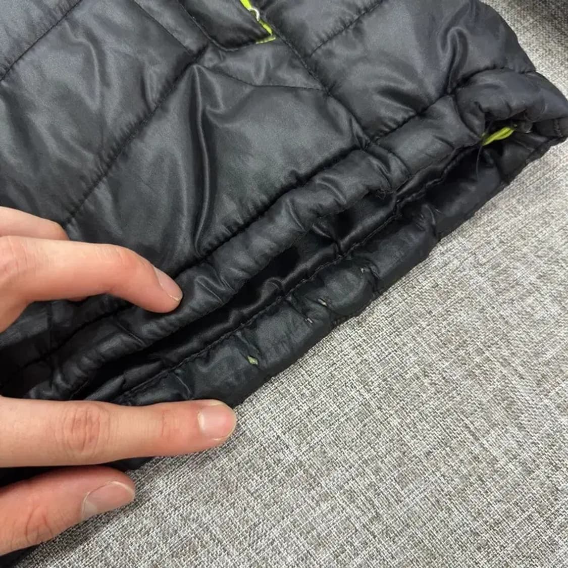 밀레 아웃도어 프린팅로고 경량 패딩 점퍼 95 D11595 상품이미지4