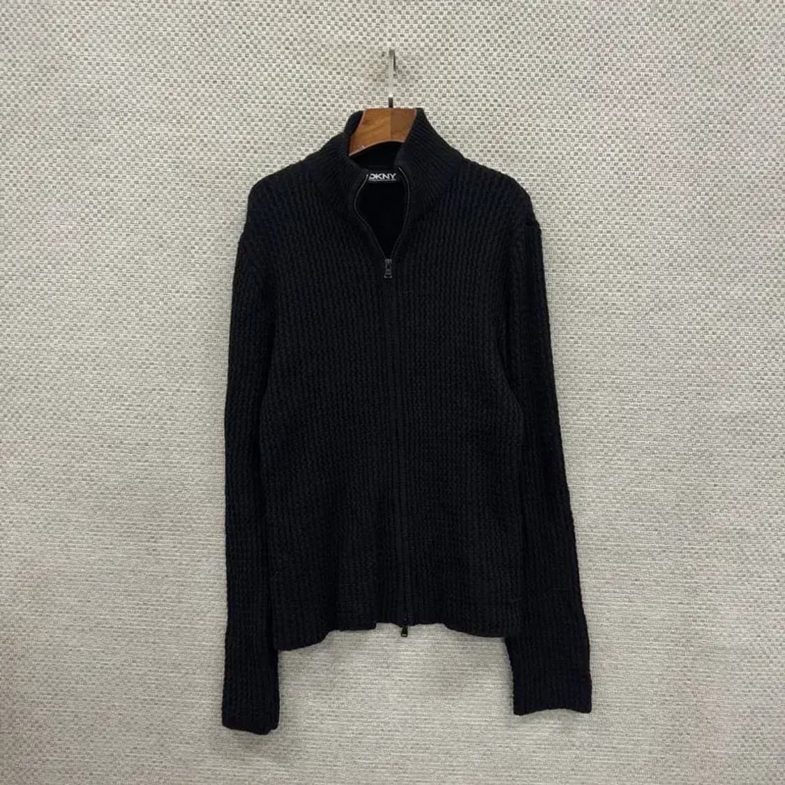 도나카란뉴욕 DKNY 투웨이 울 니트 집업 가디건 95 D11670 상품이미지1