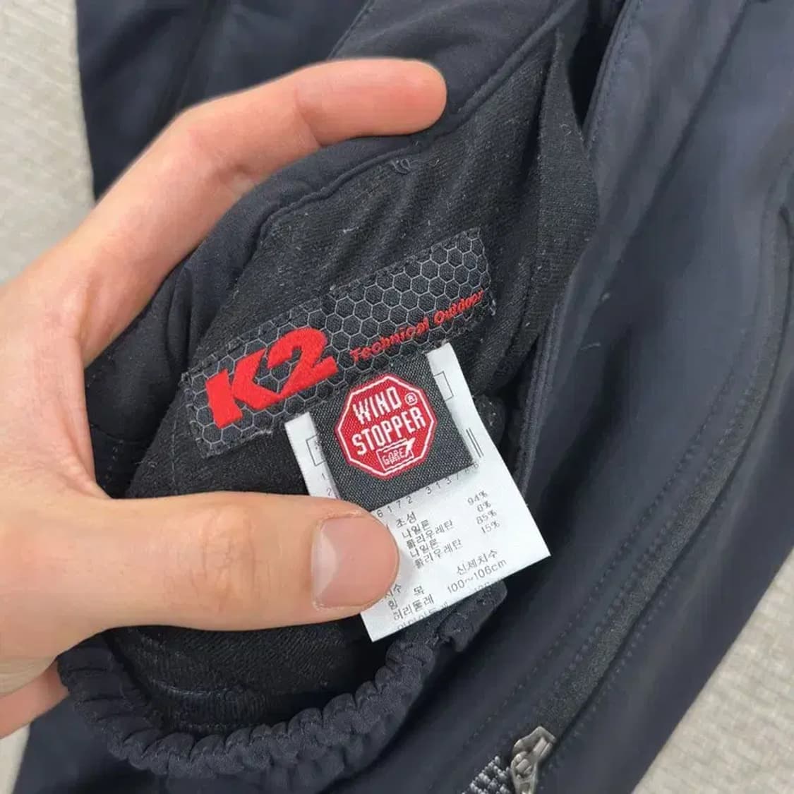K2 아웃도어 빅사이즈 등산 바지 100 D11709 상품이미지3