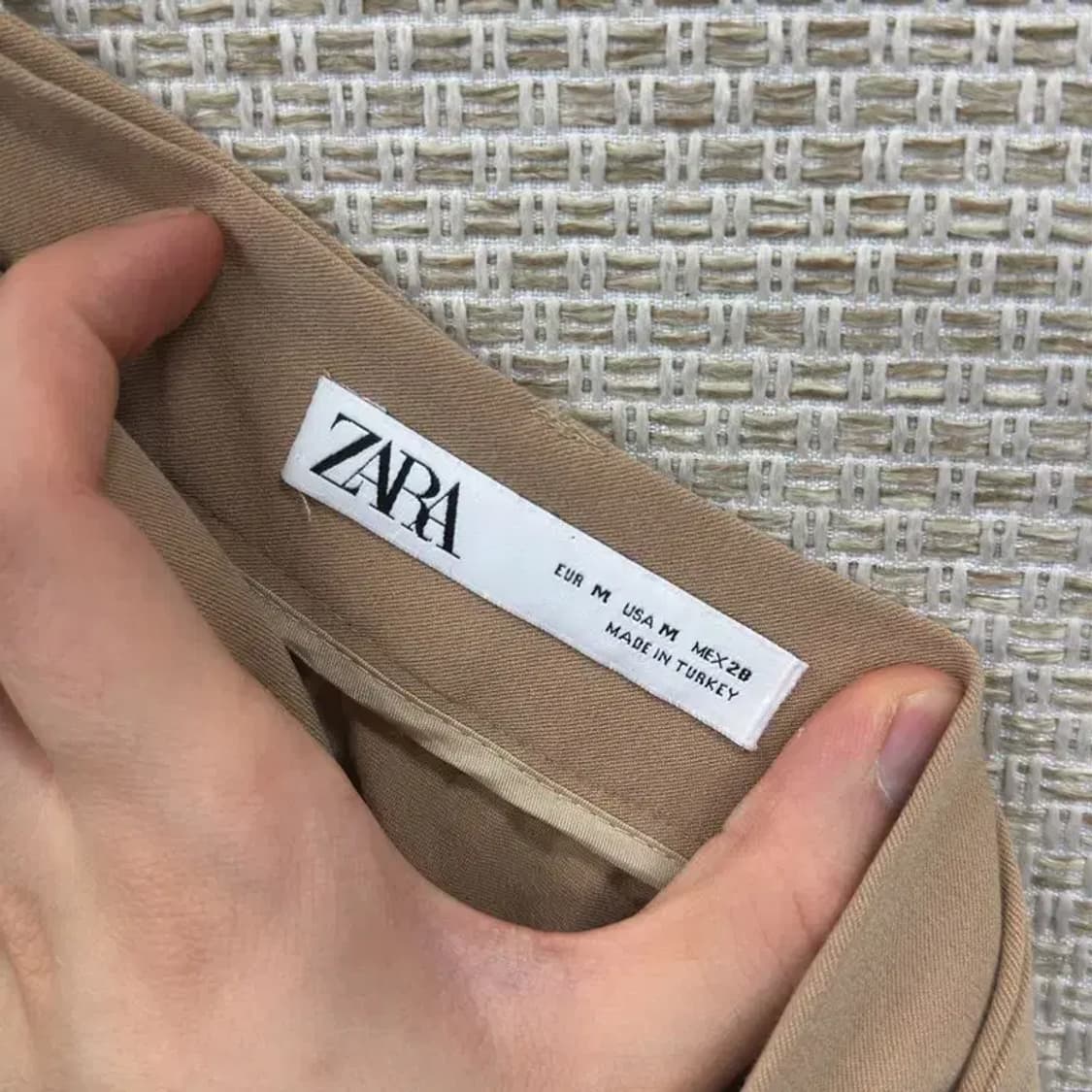 자라 ZARA 캐쥬얼 여성 플리츠 스커트 치마 M D11790 상품이미지3