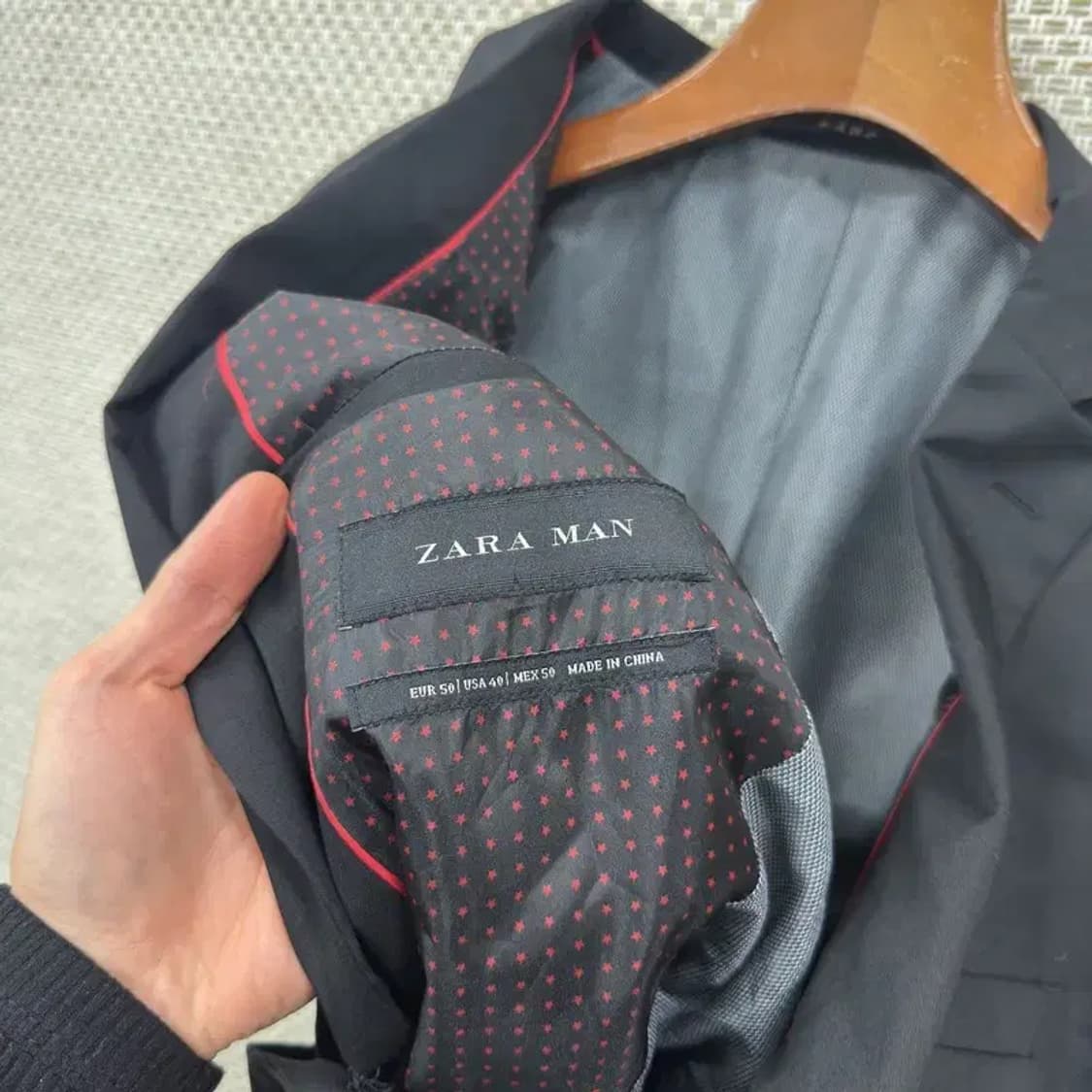 자라 ZARA 캐주얼 블레이저 자켓 95 D11834 상품이미지3