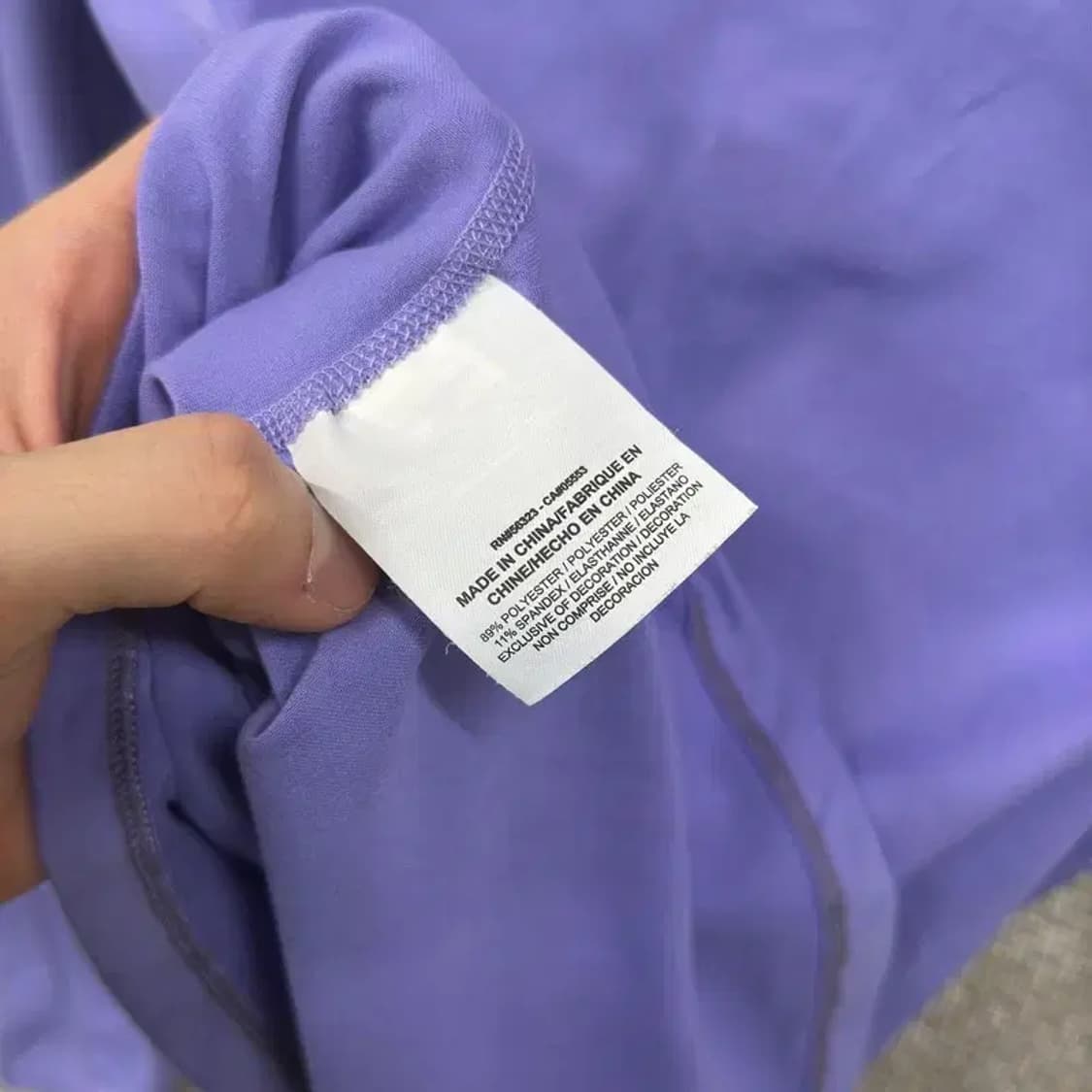 나이키 프린팅로고 드라이핏 반집업 긴팔티 85 D11836 상품이미지4