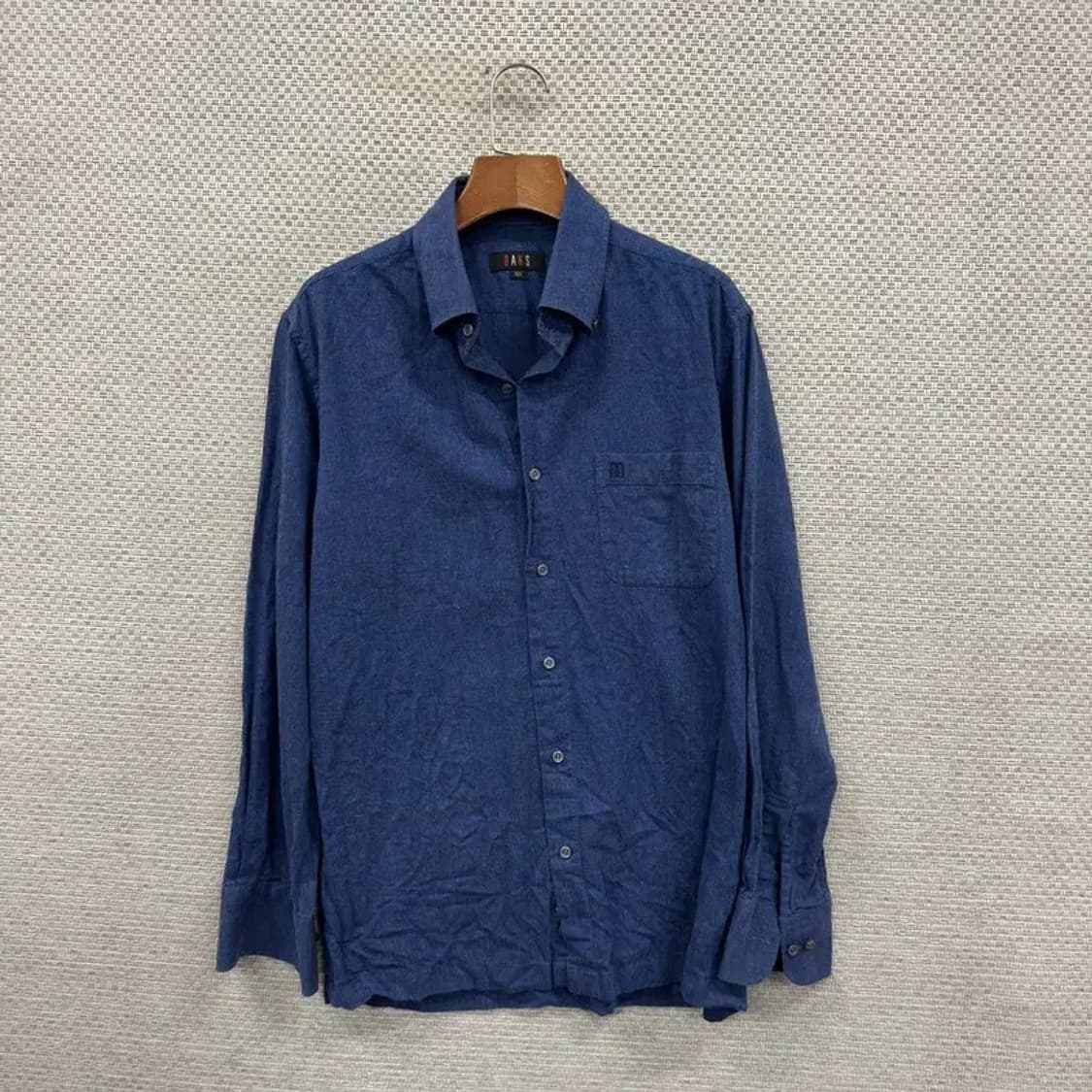 닥스 캐주얼 자수로고 긴팔 셔츠 95 D11844 상품이미지1