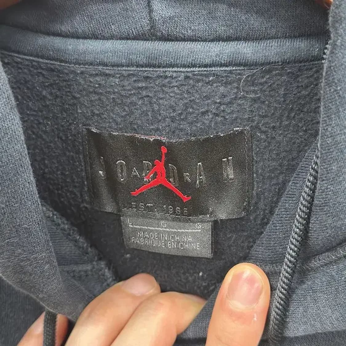 나이키 조던 프린팅 약기모 후드티 100 D11998 상품이미지3