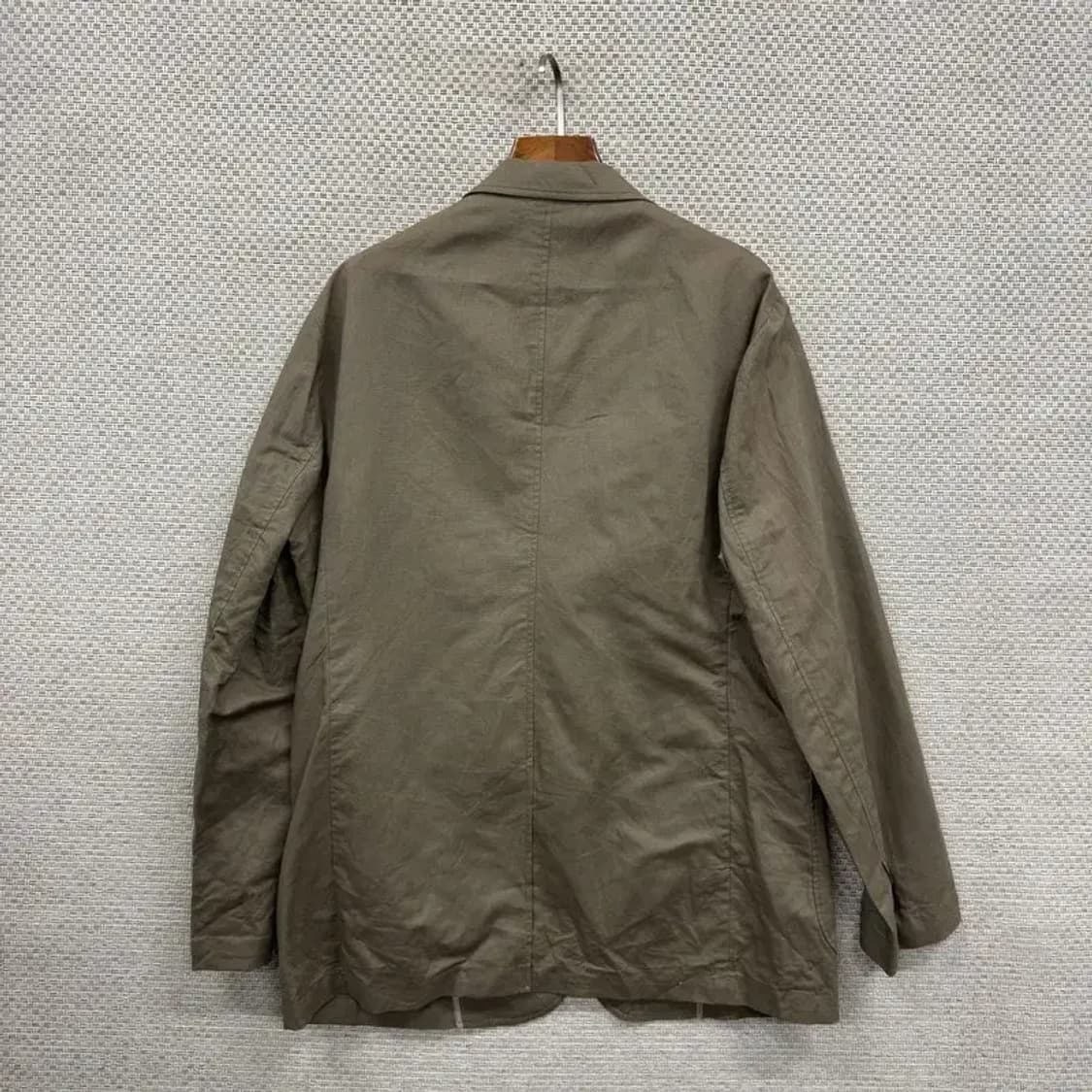 지오지아 캐주얼 린넨 블레이저 자켓 100 D12000 상품이미지2