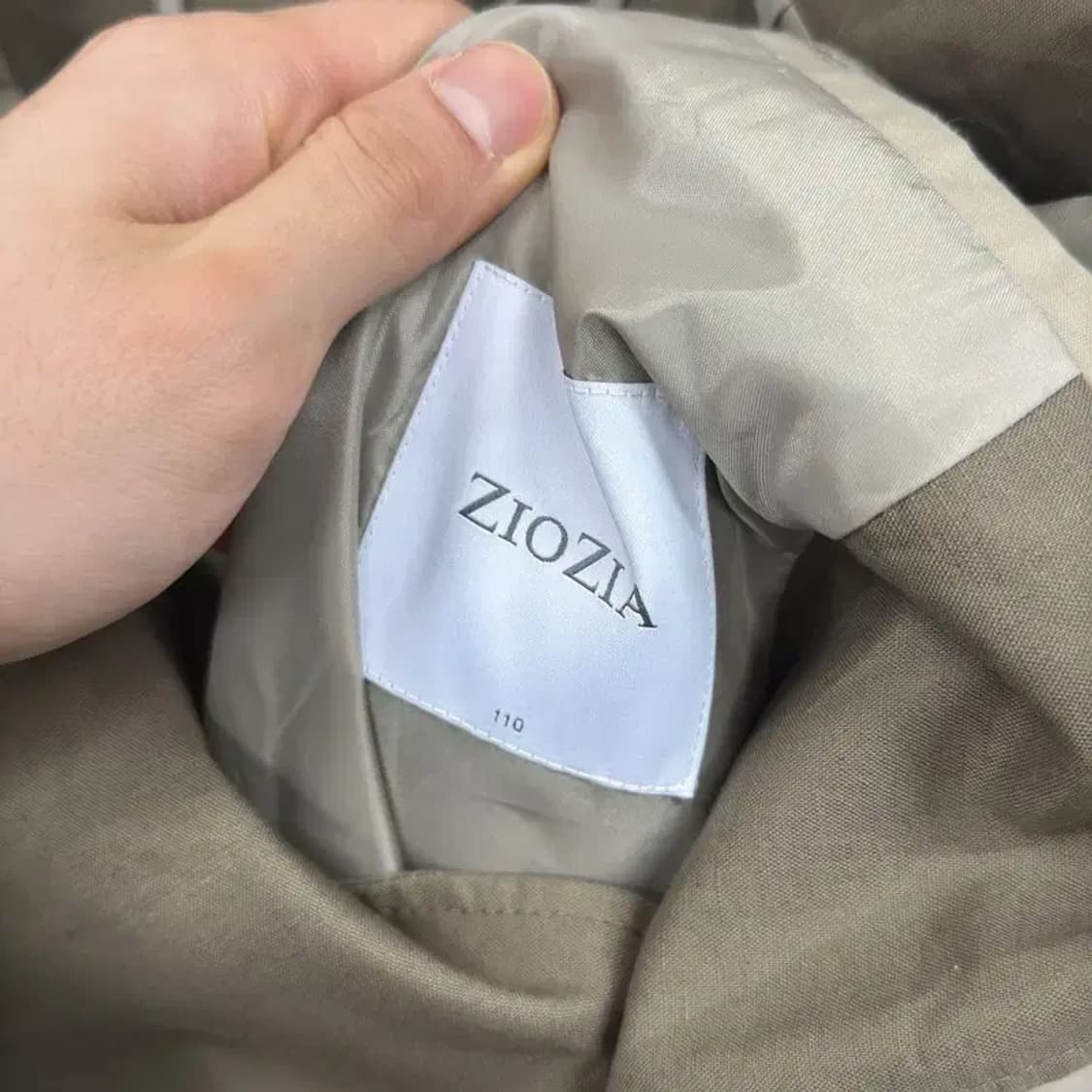 지오지아 캐주얼 린넨 블레이저 자켓 100 D12000 상품이미지3