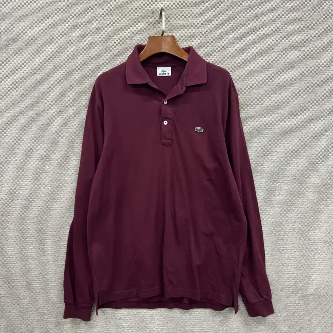 라코스테 캐주얼 자수로고 긴팔카라티 105 D12011 상품이미지1