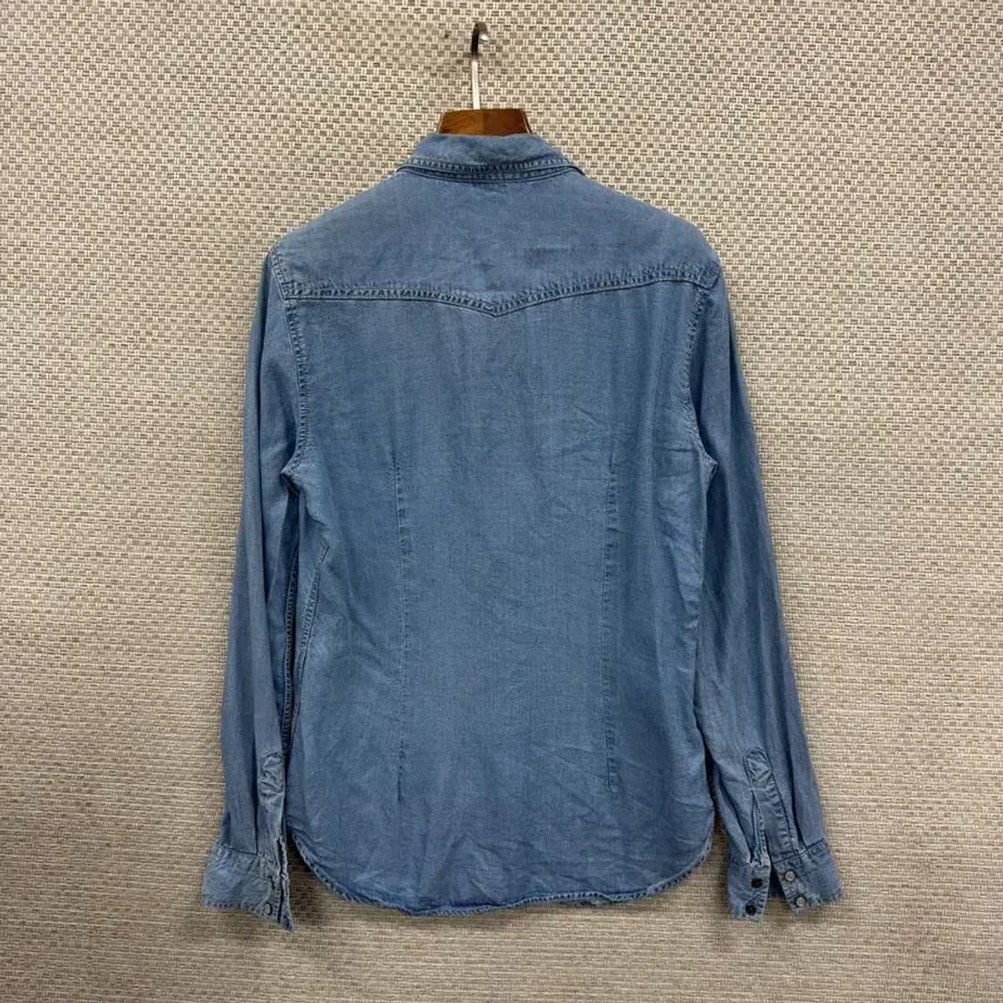 마시모두띠 캐주얼 투포켓 여성 데님 셔츠 90 D12013 상품이미지2