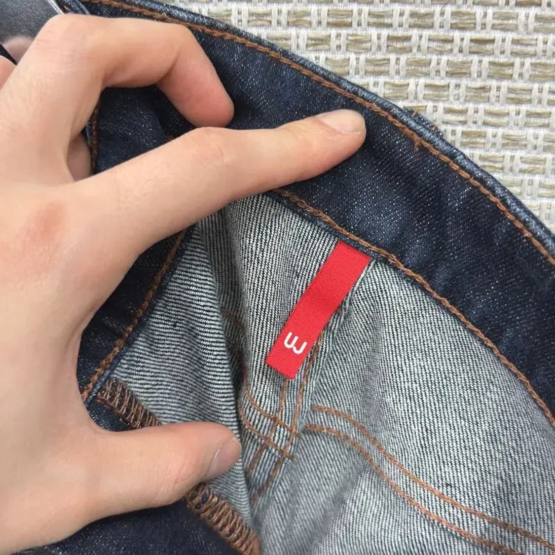 유니클로 UJ 캐주얼 데님 청바지 95 D12026 상품이미지4