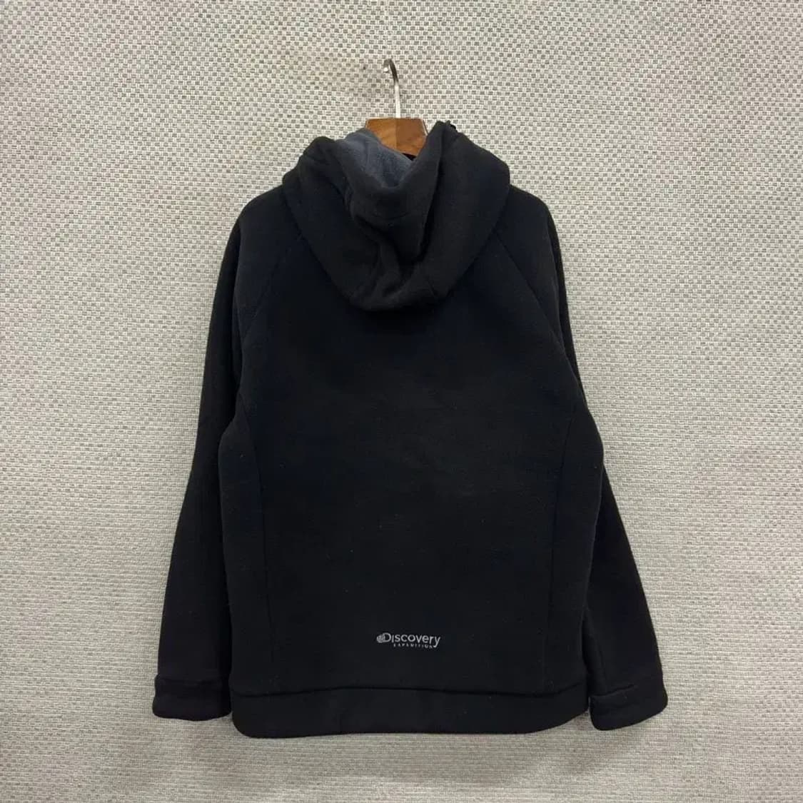 디스커버리 아웃도어 자수로고 플리스 후리스 집업 100 D12002 상품이미지2