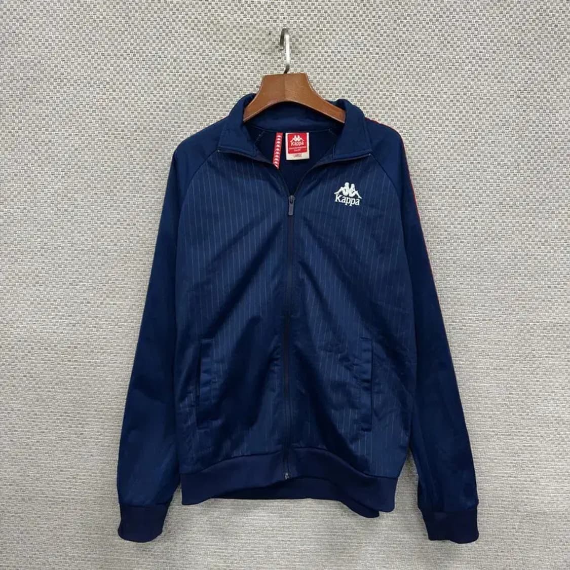 카파 올드스쿨 자수로고 약기모 트랙탑 져지 집업 100 D12016 상품이미지1