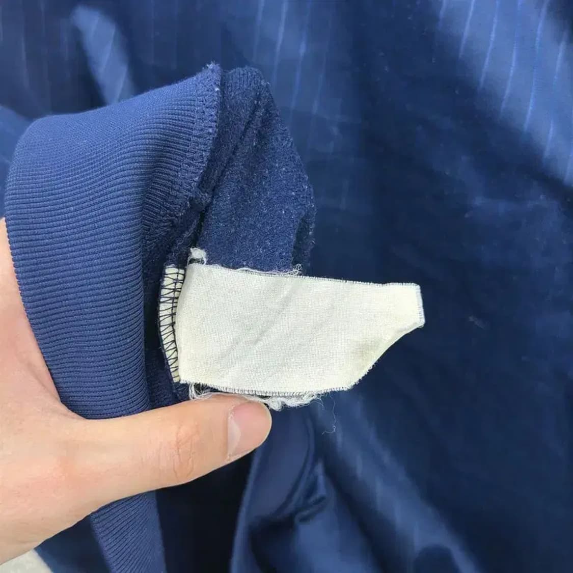 카파 올드스쿨 자수로고 약기모 트랙탑 져지 집업 100 D12016 상품이미지4