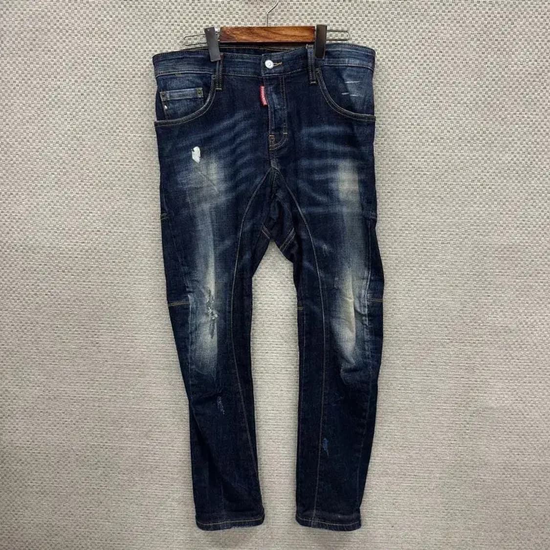디스퀘어드2 빈티지워싱 데님 청바지 46 D12030 상품이미지1
