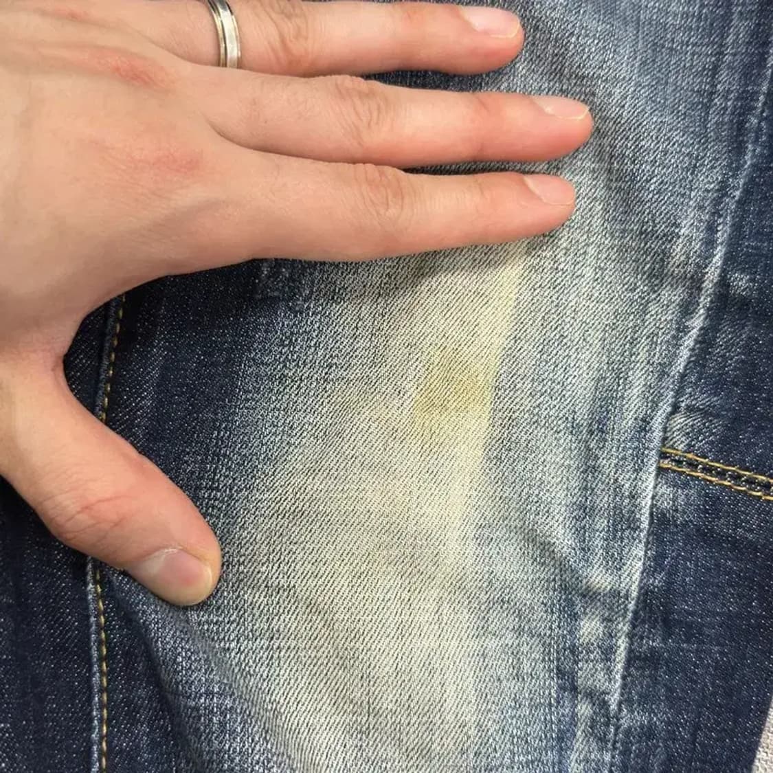 디스퀘어드2 빈티지워싱 데님 청바지 46 D12030 상품이미지4