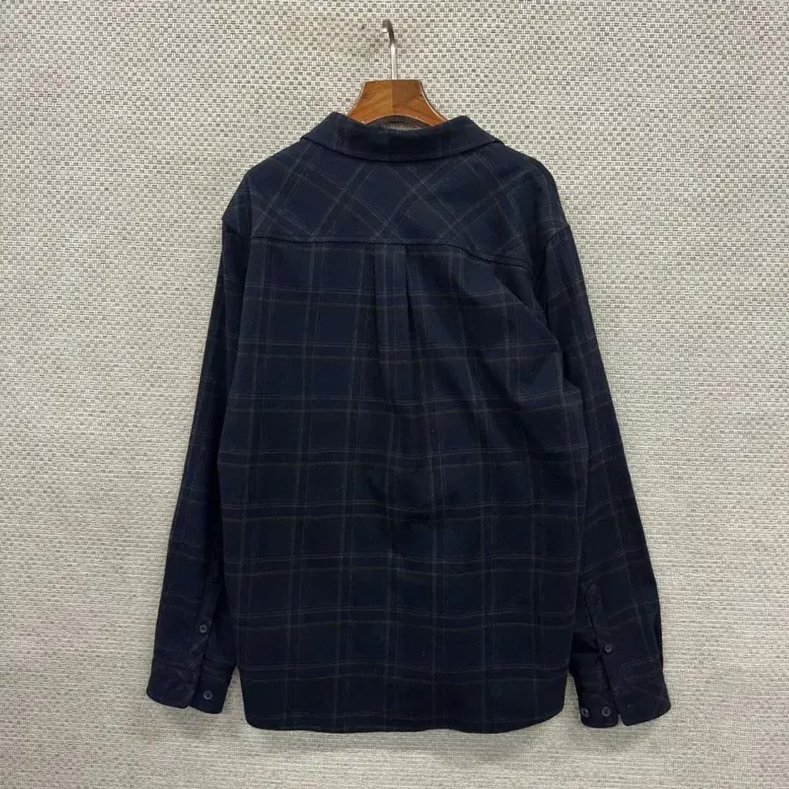 밀레 골프 플란넬 체크 긴팔 셔츠 105 D12007 상품이미지2