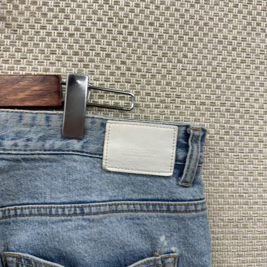 피스워커 캐주얼 데님 청바지 34인치 D12031 상품이미지3