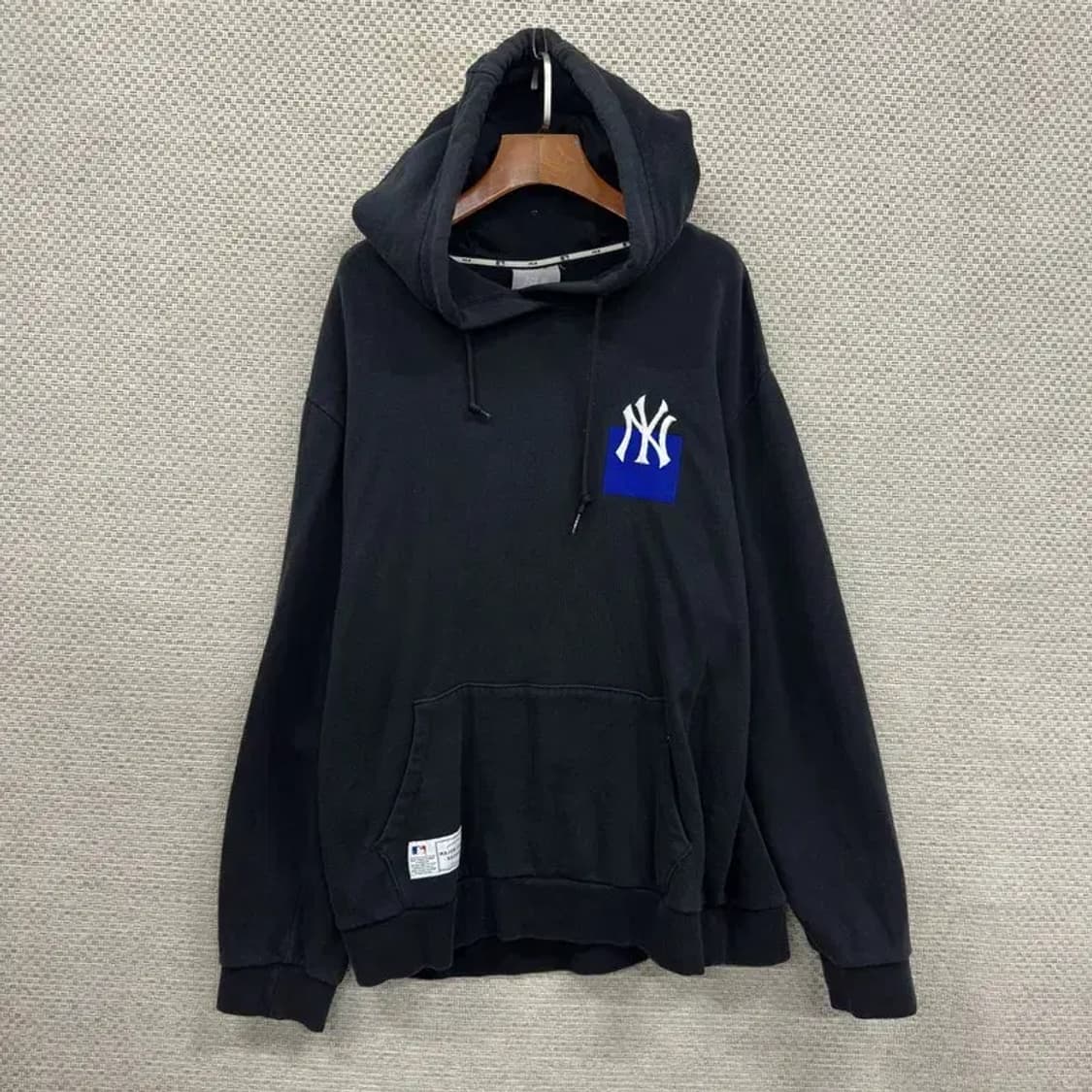 MLB 캐주얼 뉴욕양키스 약기모 후드티 105 D12010 상품이미지1