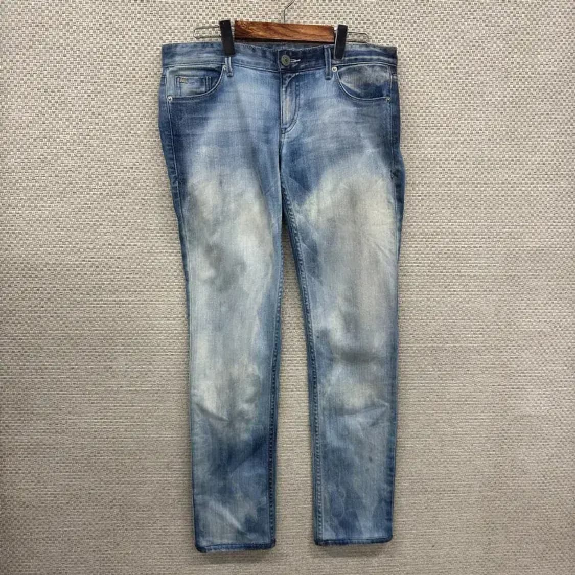 아르마니 익스체인지 타이다이 데님 청바지 73 D12032 상품이미지1