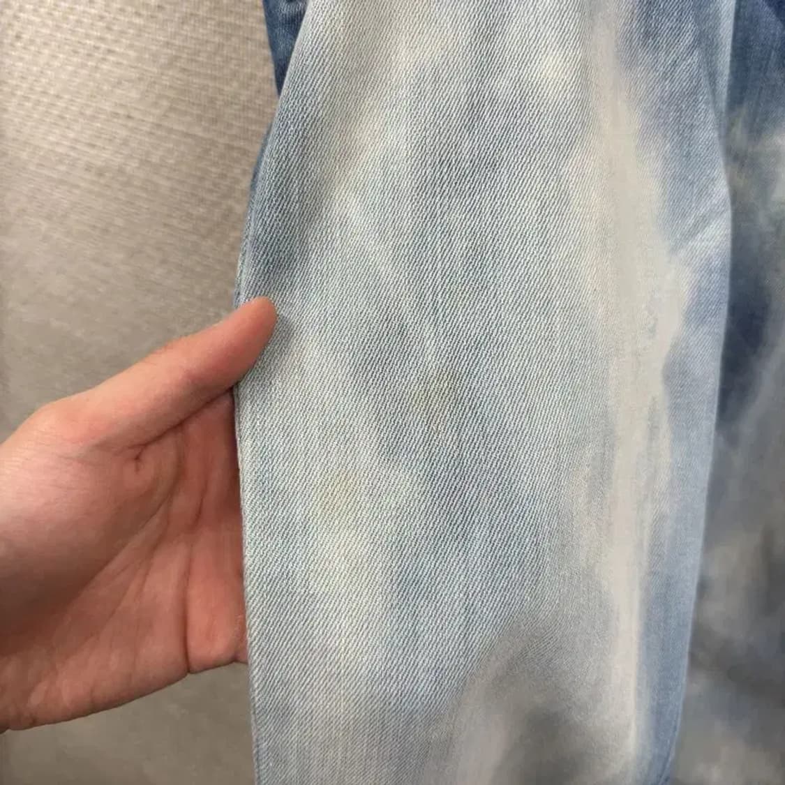 아르마니 익스체인지 타이다이 데님 청바지 73 D12032 상품이미지6