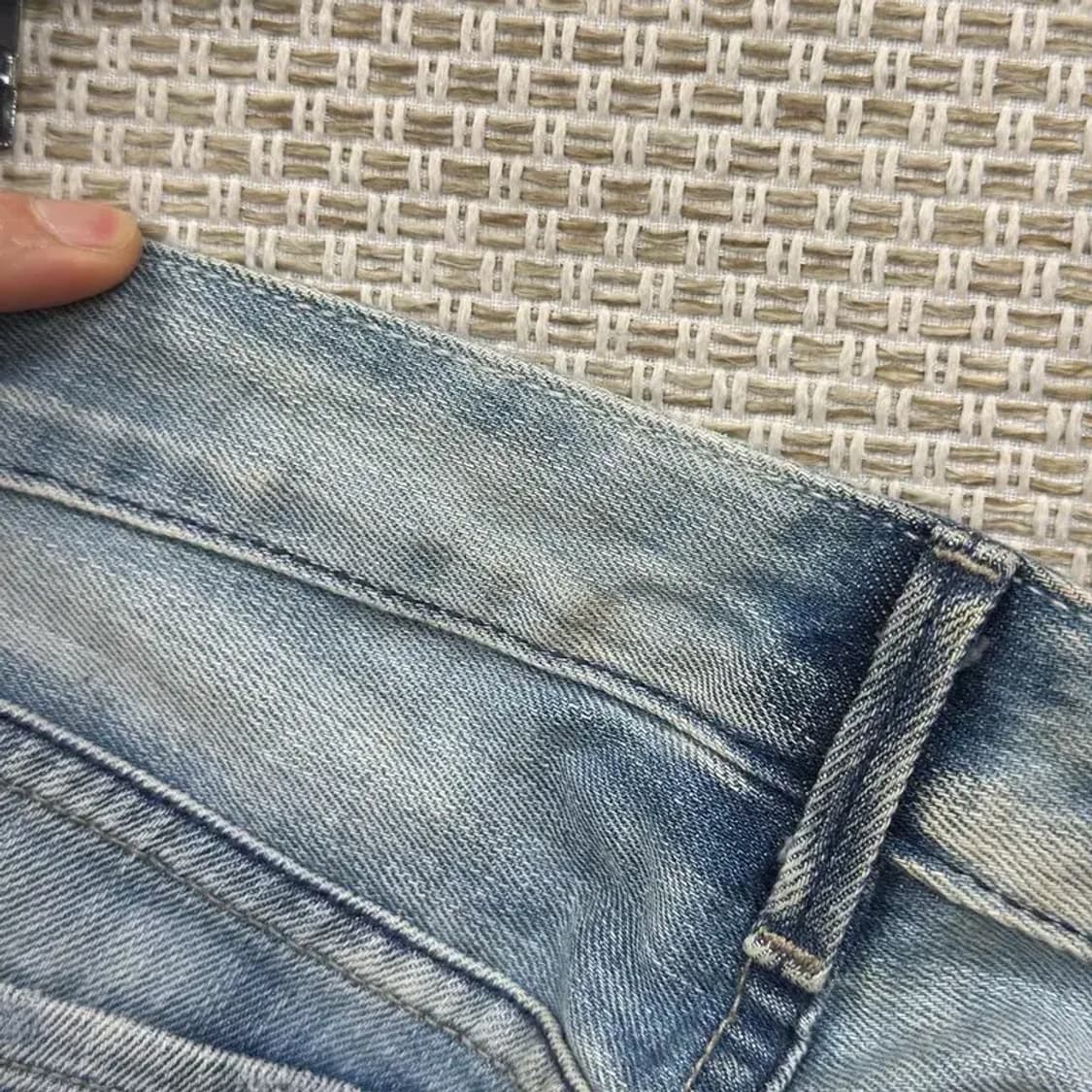 아르마니 익스체인지 타이다이 데님 청바지 73 D12032 상품이미지7