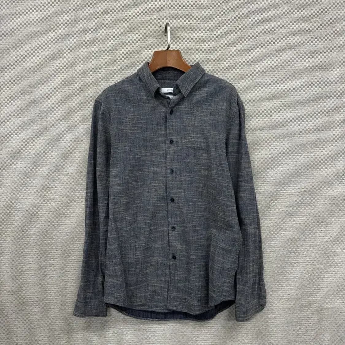 지오지아 캐주얼 플란넬 긴팔 셔츠 95 D12012 상품이미지1