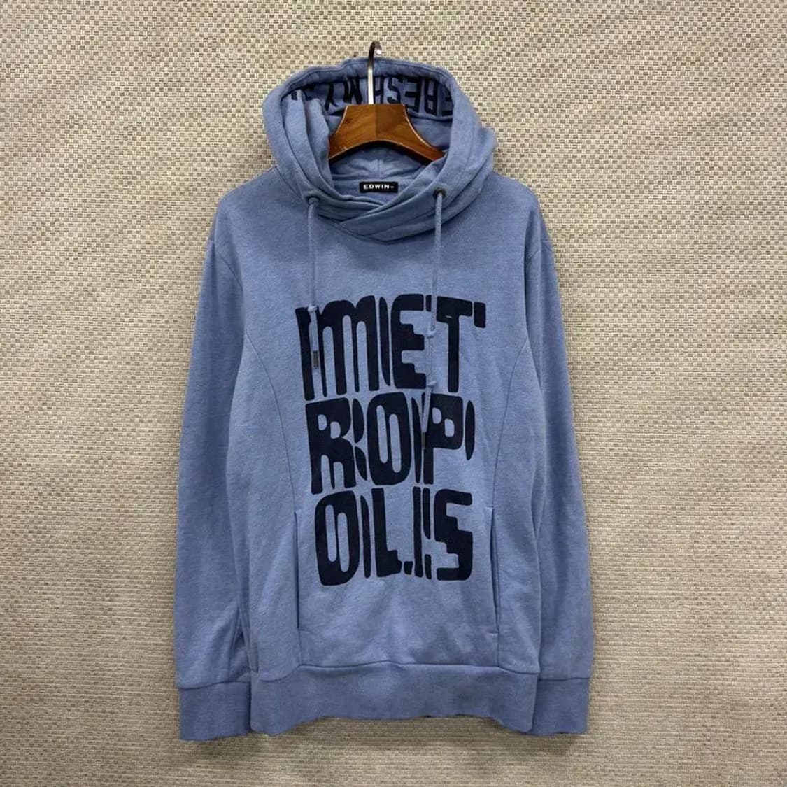 에드윈 캐주얼 프린팅 후드티 100 D12022 상품이미지1