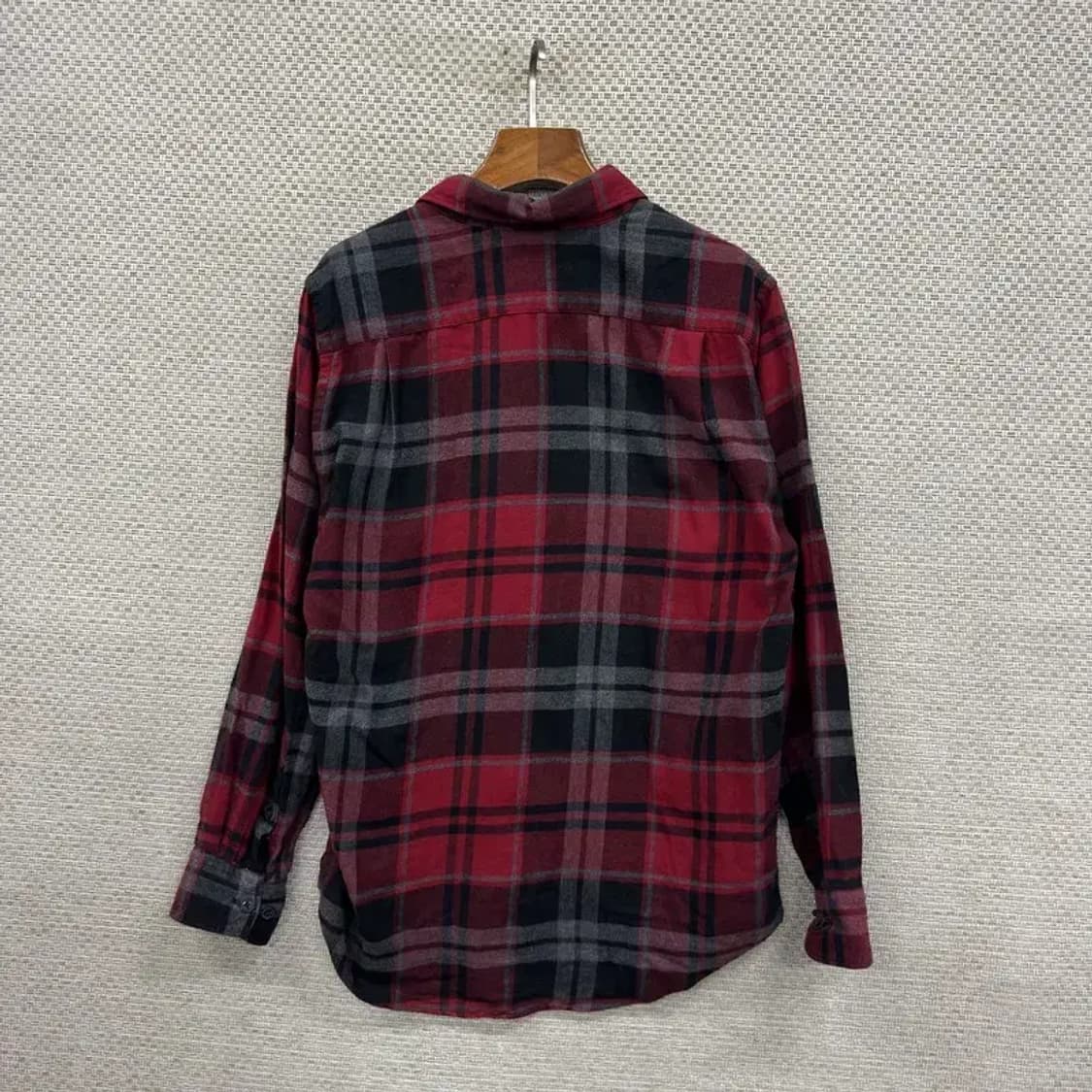 유니클로 캐주얼 체크 플란넬 긴팔 셔츠 95 D12014 상품이미지2