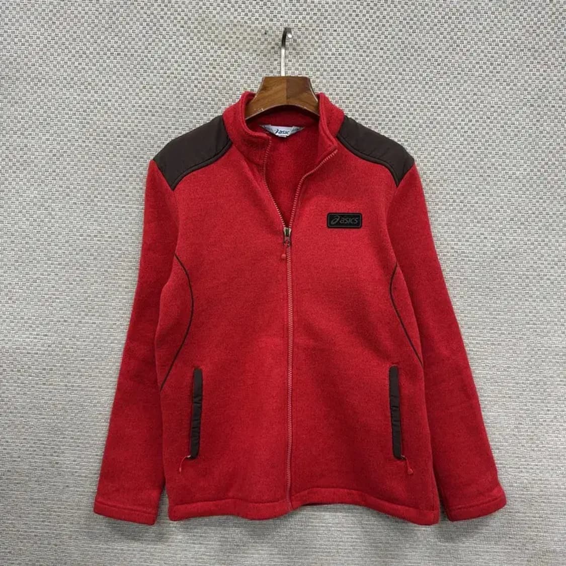 아식스 캐주얼 플리스 후리스 집업 100 D12023 상품이미지1