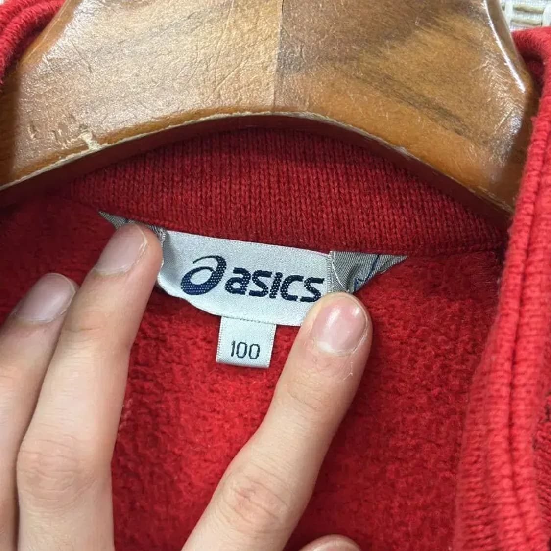 아식스 캐주얼 플리스 후리스 집업 100 D12023 상품이미지3