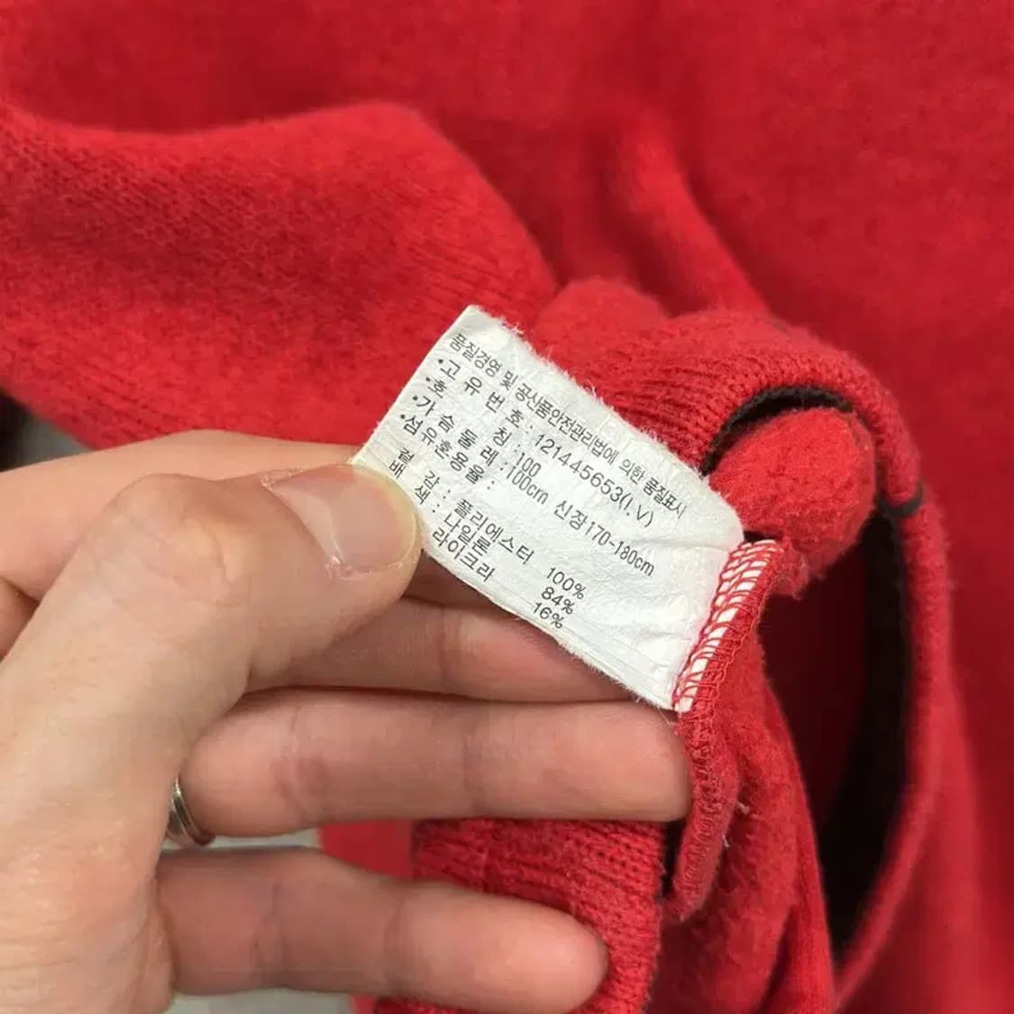 아식스 캐주얼 플리스 후리스 집업 100 D12023 상품이미지4