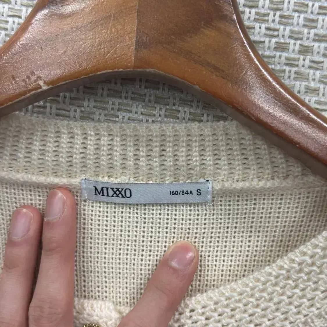 미쏘 캐주얼 울 가디건 90 D12075 상품이미지3