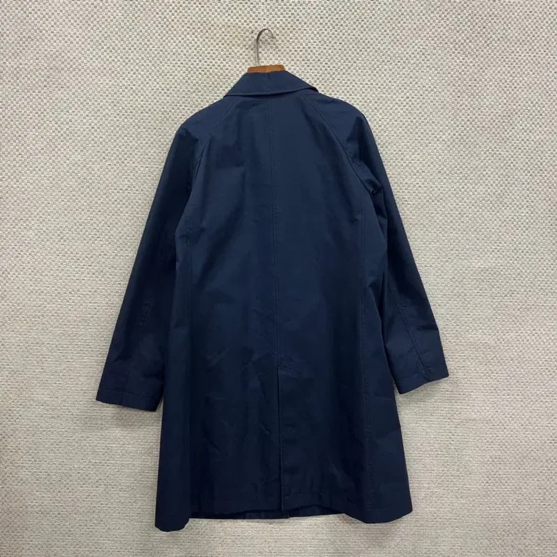 유니클로 캐주얼 네이비 롱 코트 90 D12078 상품이미지2