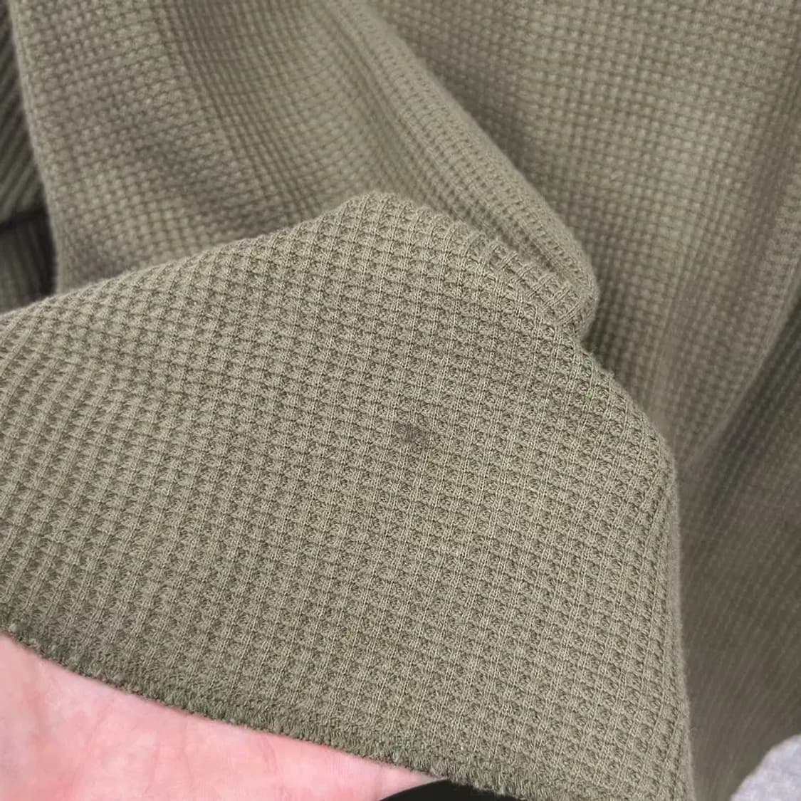 유니클로 캐주얼 와플 여성 긴팔티 100 D12100 상품이미지5