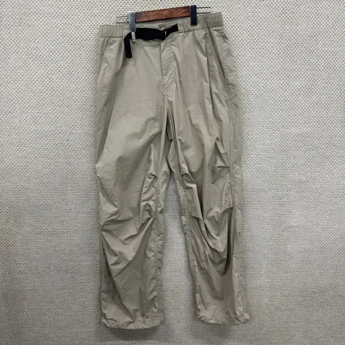 무신사스탠다드 벨티드 코튼팬츠 면바지 32인치 D12110 상품이미지1