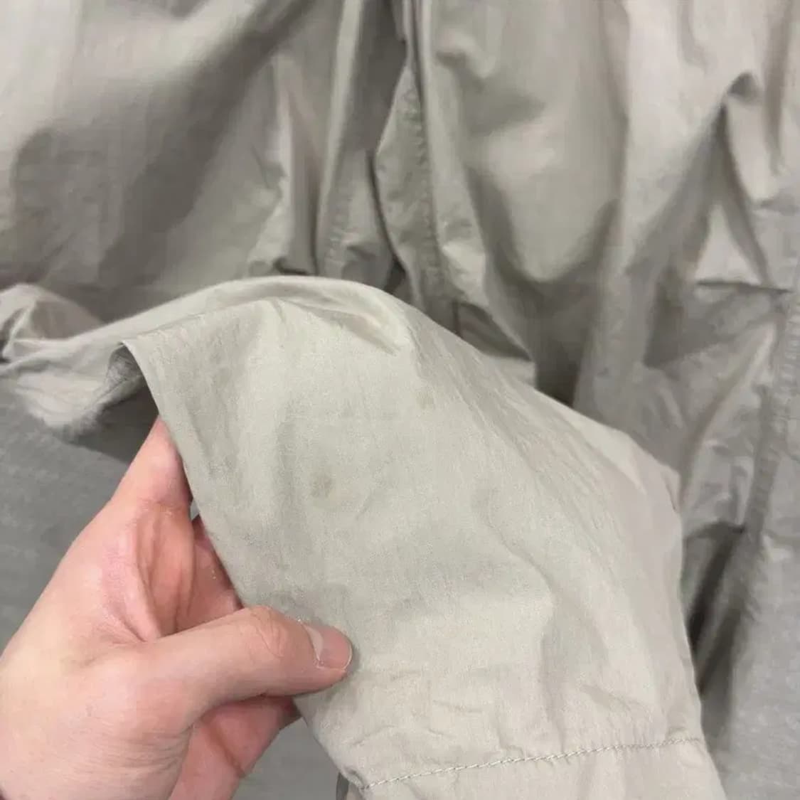 무신사스탠다드 벨티드 코튼팬츠 면바지 32인치 D12110 상품이미지5