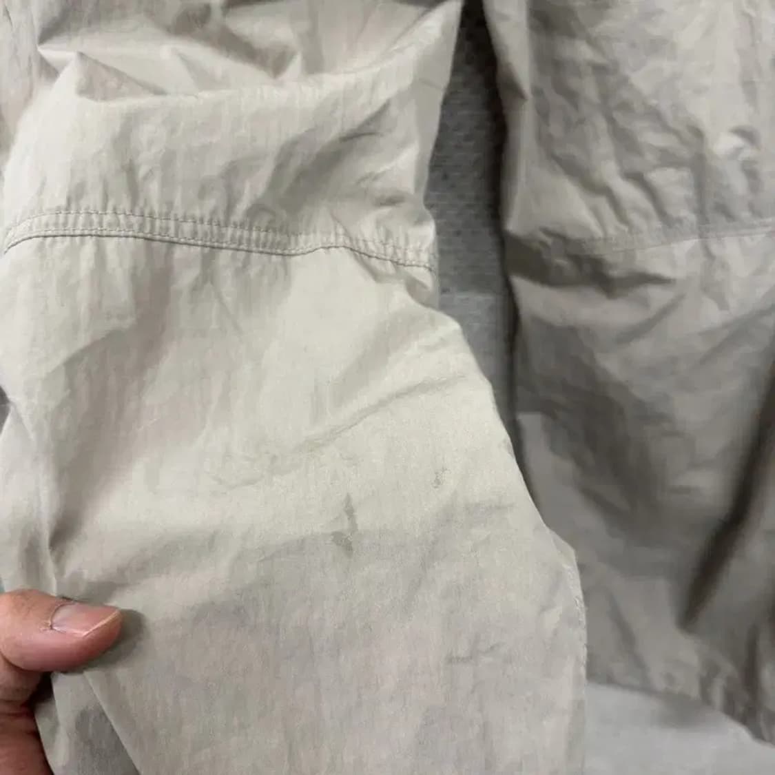 무신사스탠다드 벨티드 코튼팬츠 면바지 32인치 D12110 상품이미지6