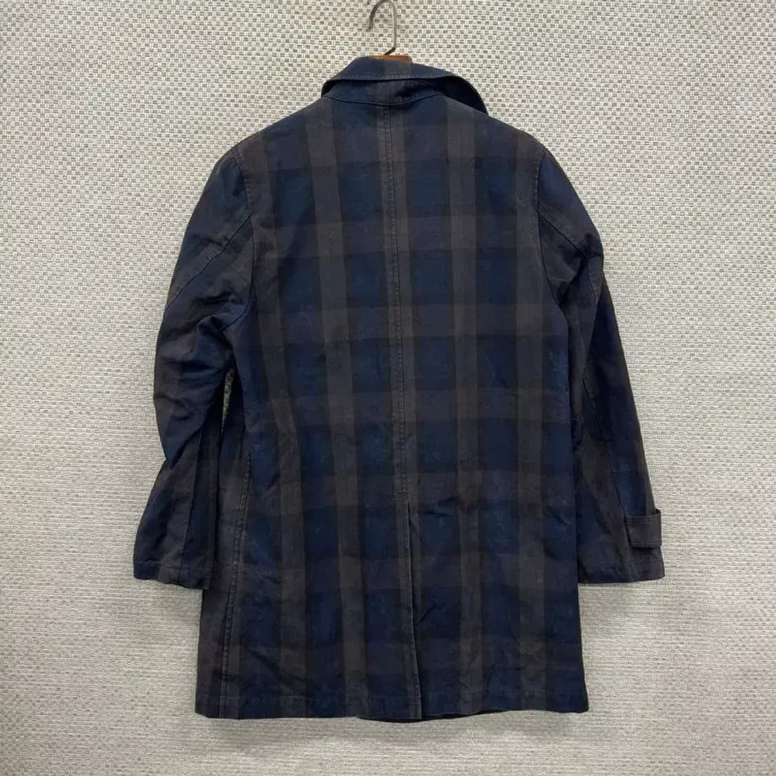 버버리 캐주얼 블랙라벨 체크 코트 95 D12094 상품이미지2