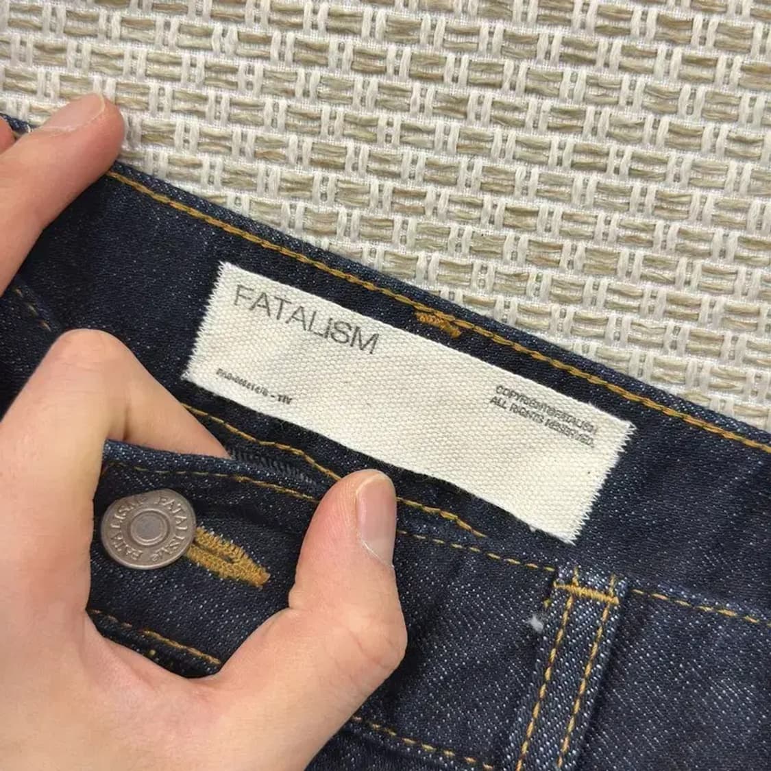 페이탈리즘 캐주얼 데님 청바지 50 D12109 상품이미지4