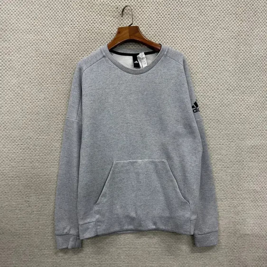 아디다스 캐주얼 프린팅로고 스웻셔츠 맨투맨 100 D12088 상품이미지1