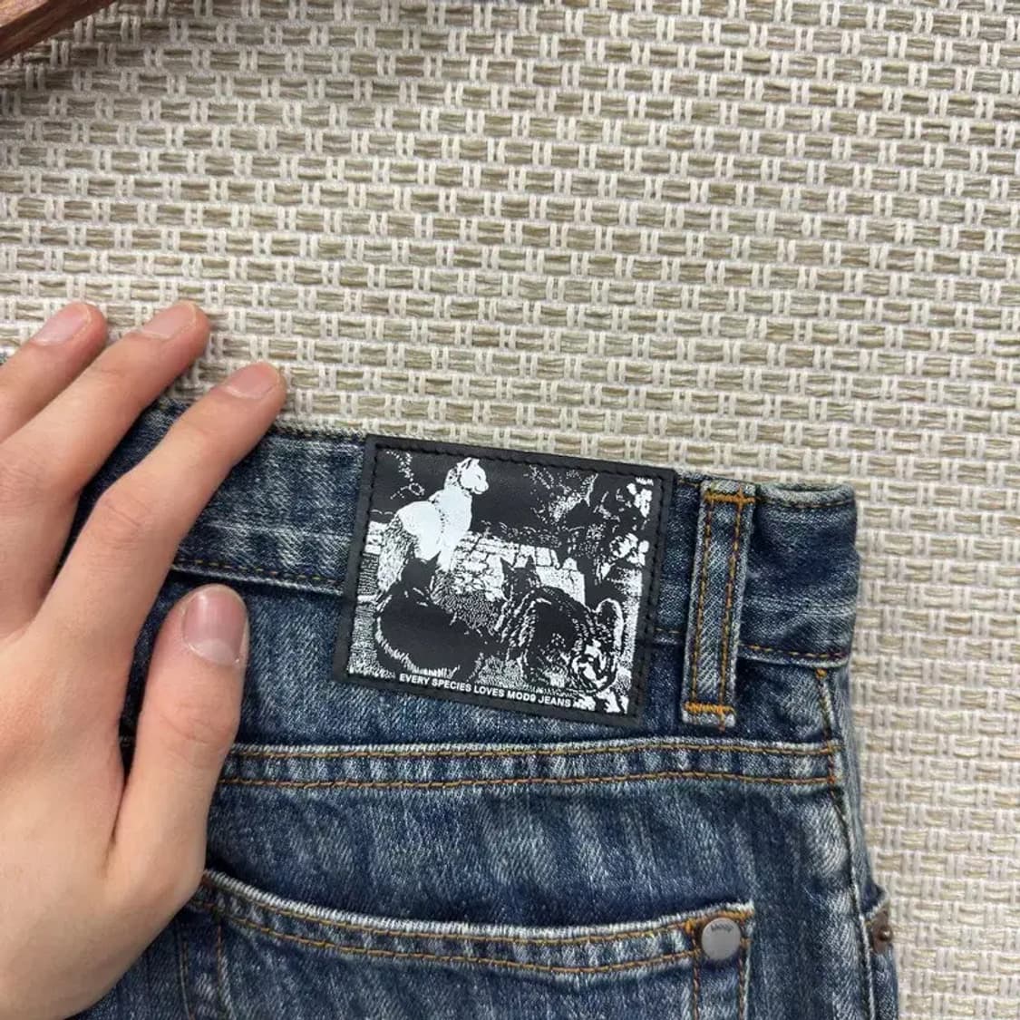 모드나인 빈티지 데님 청바지 28인치 D12111 상품이미지3