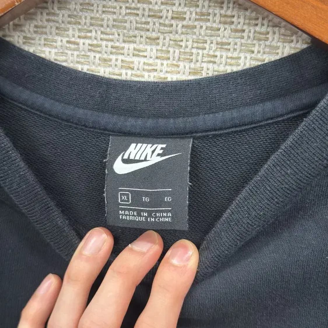 나이키 캐주얼 더블스우시 스웻셔츠 맨투맨 105 D12091 상품이미지3