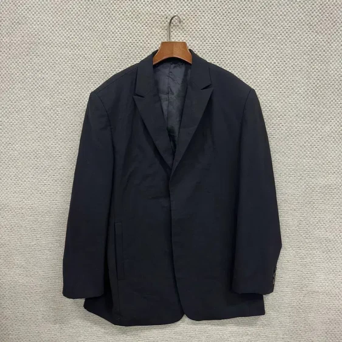 솔리드옴므 캐주얼 버튼 울 블레이저 자켓 105 D12090 상품이미지1