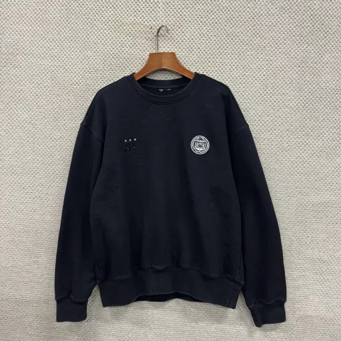 카파 캐주얼 자수로고 스웻셔츠 맨투맨 105 D12097 상품이미지1